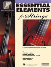 Essential Elements Interactive for Strings, Book 2 Violin string method book cover